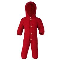 Abrigo de lana para bebé ropa sostenible 