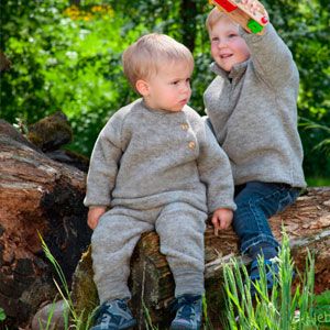 Jersey de lana merino para bebe Ropa de lana para bebe, ropa sostenible