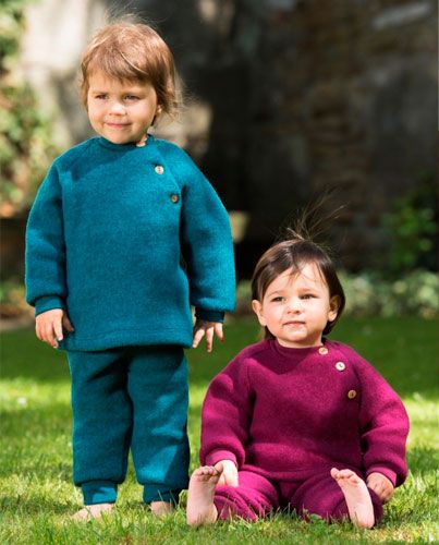Ropa de lana para bebe Jersey de lana merino para bebe
