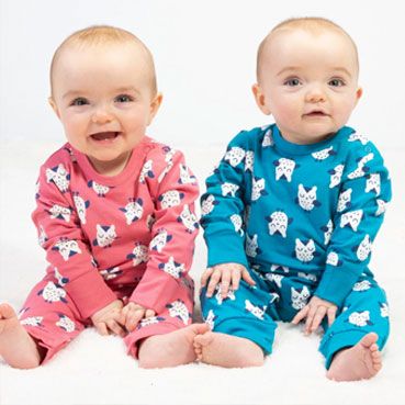 Pijamas de algodón orgánico, sin químicos