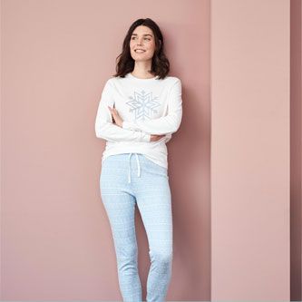 Pijama mujer de algodón orgánico Pijama mujer de algodón orgánico 100% , sin tóxicos