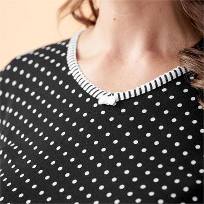 Camiseta pijama mujer 100% algodón orgánico Camiseta pijama mujer 100% algodón orgánico, para piel sensibles