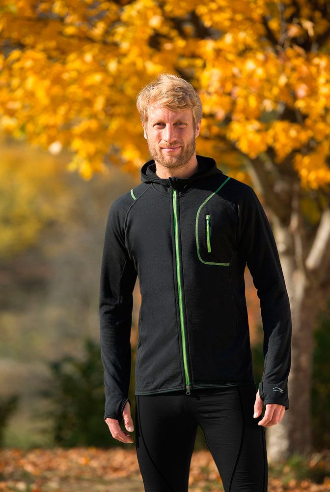 Chaqueta de lana merino de deporte Chaqueta de lana merino de deporte