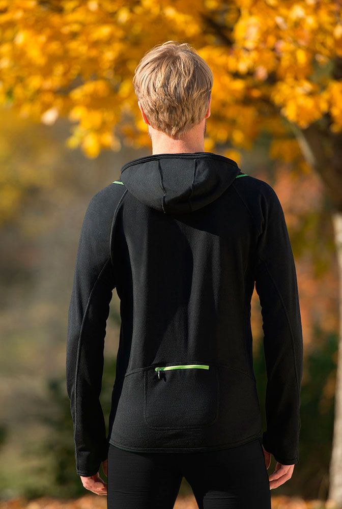 Chaqueta de lana merino de deporte Chaqueta ecológica de lana merino de deporte