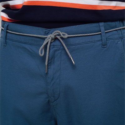 Pantalón de lona algodón orgánico Moda sostenible hombre pantalón largo
