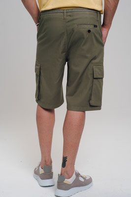 Pantalón de lona corto de algodón orgànico hombre Pantalón de lona corto de algodón orgànico, moda sostenible