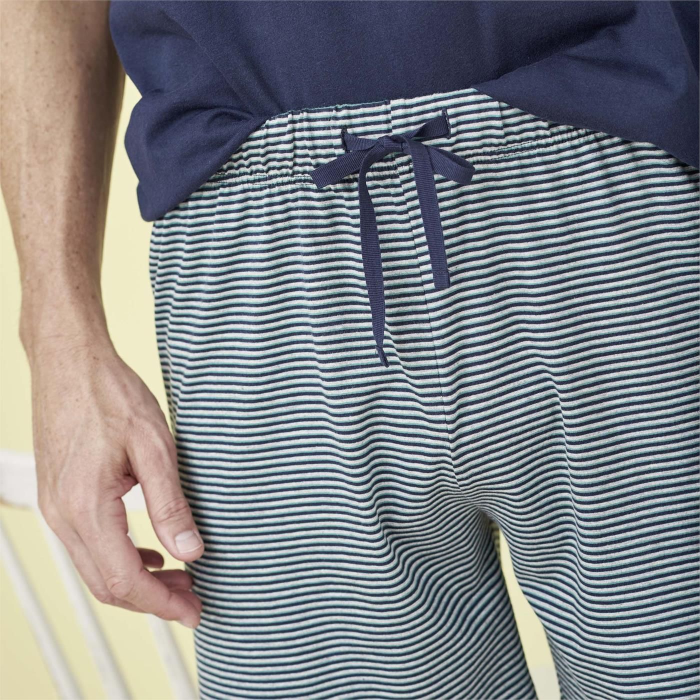 Pijama corto para hombre 100% algodón orgánico Pijama corto para hombre 100% algodón orgánico, sin tóxicos