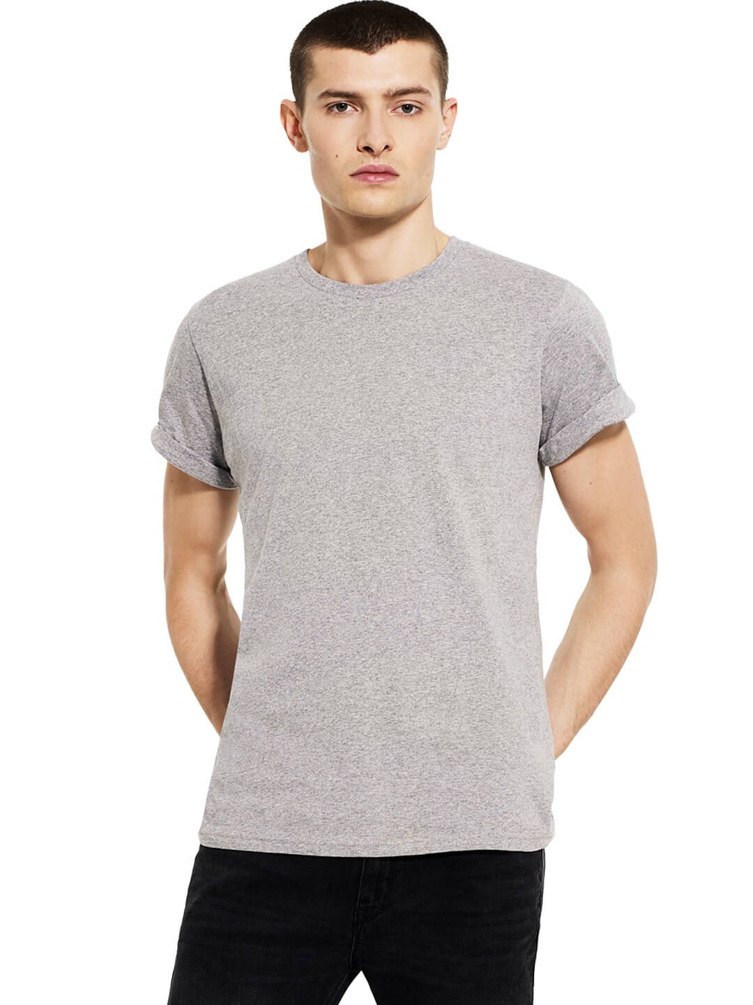 Camiseta 100% algodón orgánico hombre, moda sostenible