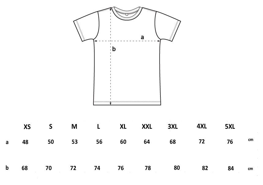 Guía de tallas Guía de tallas, ropa vegana e sostenible