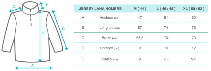 ≫ Jersey de lana merino y seda hombre ❤️ Blaugab