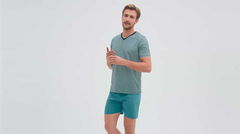 Pijamas sostenibles hombre Pijamas sostenibles hombre