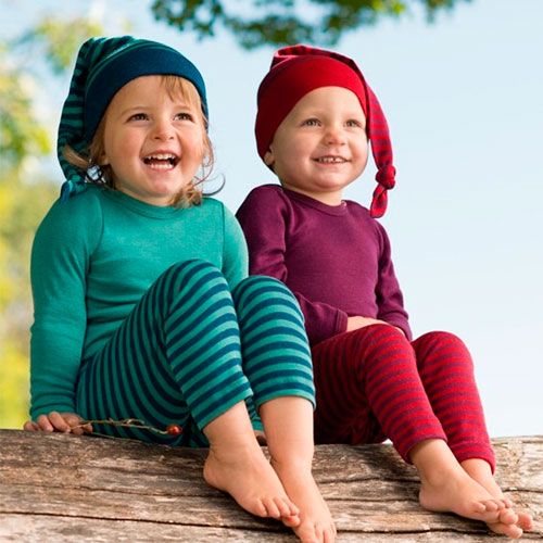 Gorro bebé elfo de lana y seda Gorro bebé elfo de lana y seda, sin químicos