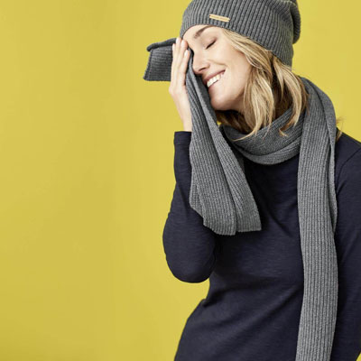 Bufanda unisex algodón orgánico | 💙