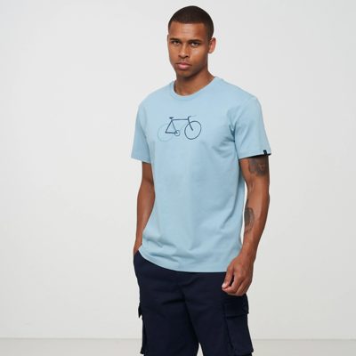 Camiseta 100% algodón orgánico, Azul