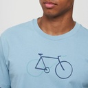 Camiseta 100% algodón orgánico, Azul