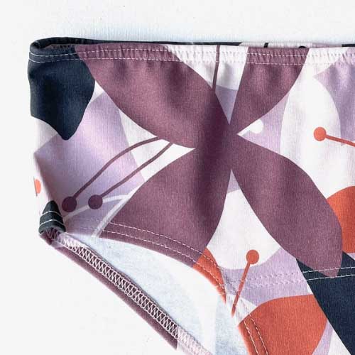 Braga eco de algodón estampado