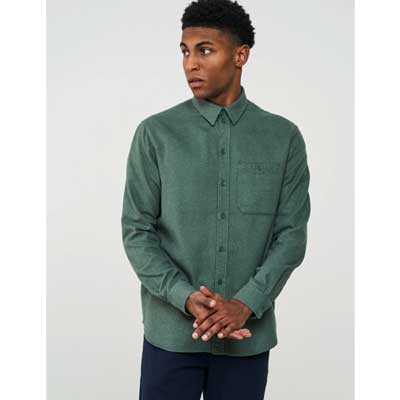 Camisa oscura 100% algodón orgánico, Disanthus