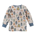 Pijama para niños 100% algodón orgánico, Monstruitos