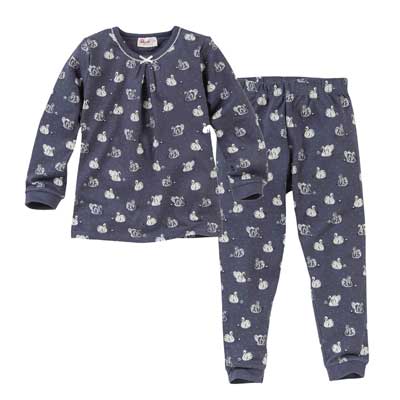 Pijama para niñas 100% algodón orgánico