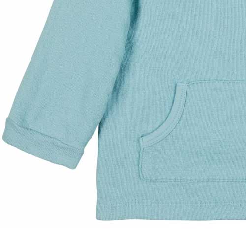 jersey ecologico bebe azul algodon