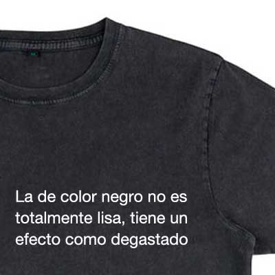Camiseta 100% algodón orgánico LISA, hombre