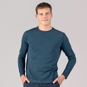 Camiseta algodón orgánico azul