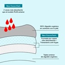 Braga menstrual algodón orgánico ESSENCE Gris Plus