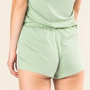 Pantalón pijama corto 100% algodón orgánico RIVANNA
