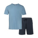 Pijama corto hombre algodón orgánico 100% REX