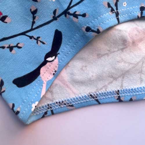 Braga culotte algodón orgánico Corazón