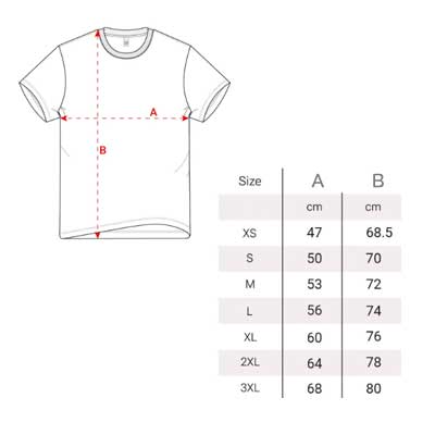 Camiseta 100% algodón orgánico LISA, hombre