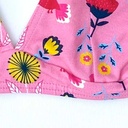 Sujetador Bikini algodón orgánico Jardín