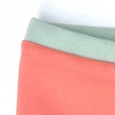 Braga Bikini algodón orgánico Coral
