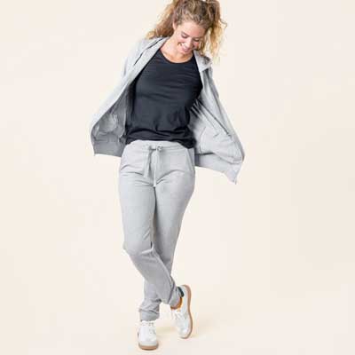 Pantalón 100% algodón orgánico LAVINIA