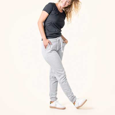 Pantalón 100% algodón orgánico LAVINIA