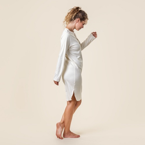 Camisón 100% algodón orgánico sin tintes