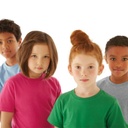 Camisetas 100% algodón orgánico básicas para niños