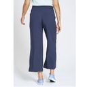 Pantalón culotte vegano, azul marino