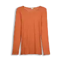 camiseta algodon organico mujer manga larga sin tóxicos