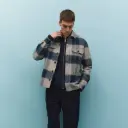 sobrecamisa de cuadros