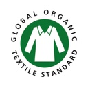 Camiseta 100% algodón orgánico, manga corta, gris