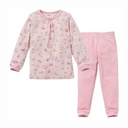 Pijama para niños 100% algodón orgánico Carrusel - Talla 1/2 años