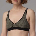 Organic Cotton Leopard Bra COMAZO