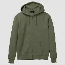 Sudadera ecológica algodón orgánico BIRCH Verde