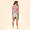 Davantal jardinera cotó orgànic 100%