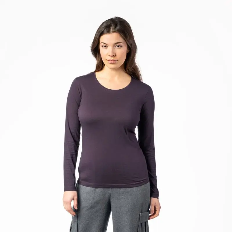 100% organic cotton Susanna Purpura T-shirt Talla XL