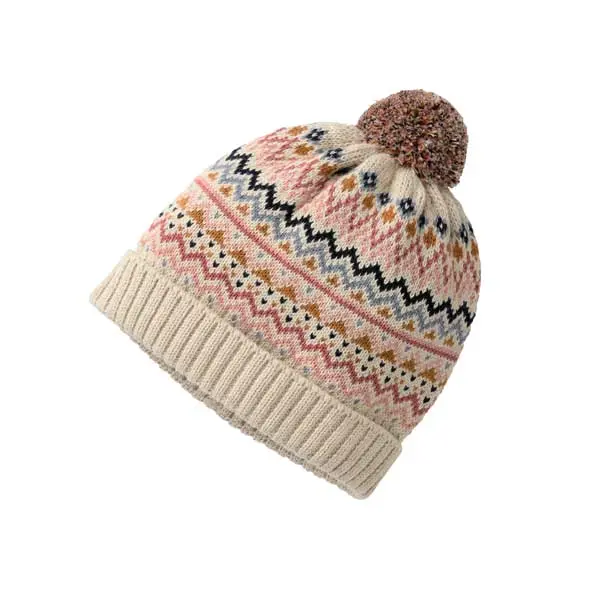 Gorro de punto de 100% algodón orgánico Niña