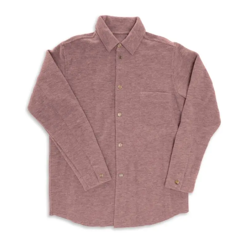 Camisa lana merino 100% Unisex