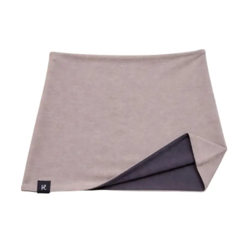 Haramaki de algodón orgánico reversible Gris-Gris oscuro
