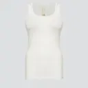 Camiseta interior algodón orgánico 100% con puntilla 